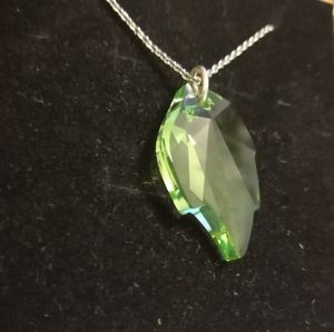 Jewelry - Swarovski crystal leaf necklace Jewelry - Swarovski crystal leaf necklace